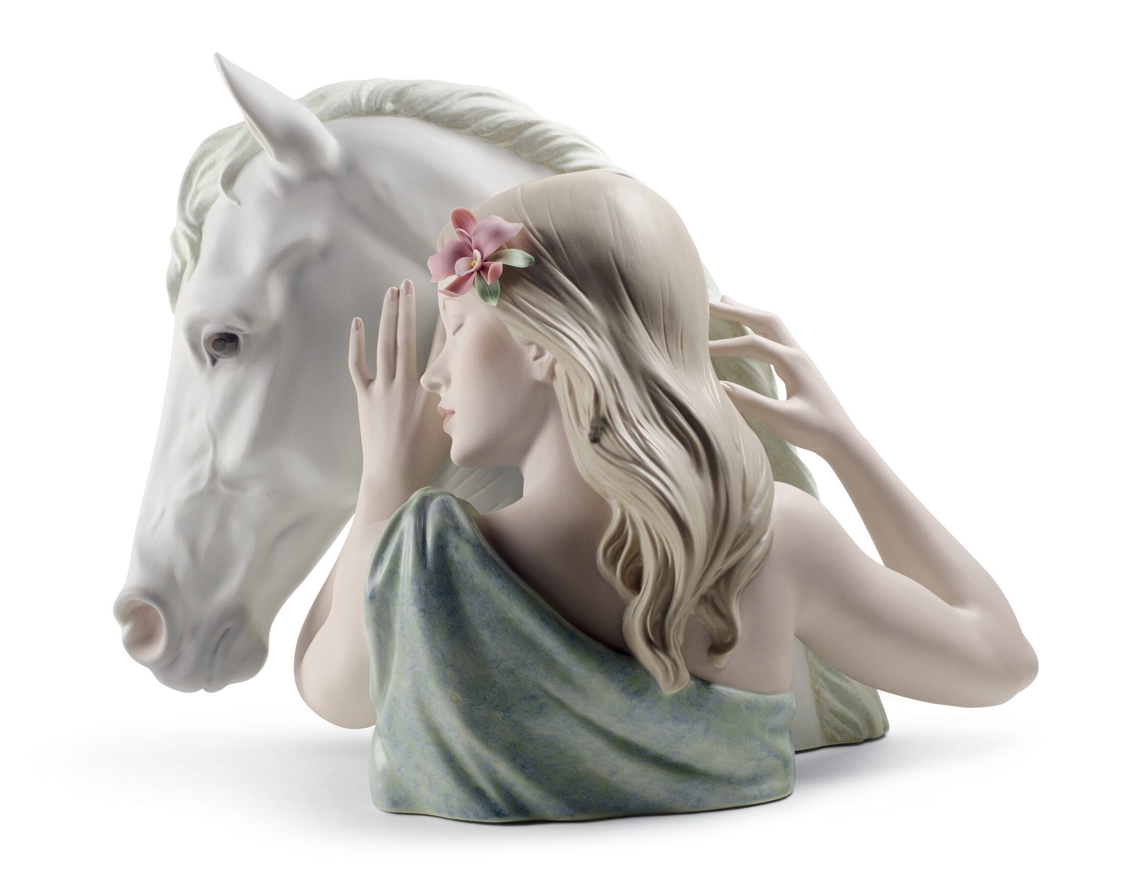 A True Friend Woman Figurine. Limited Edition - Lladro-USA