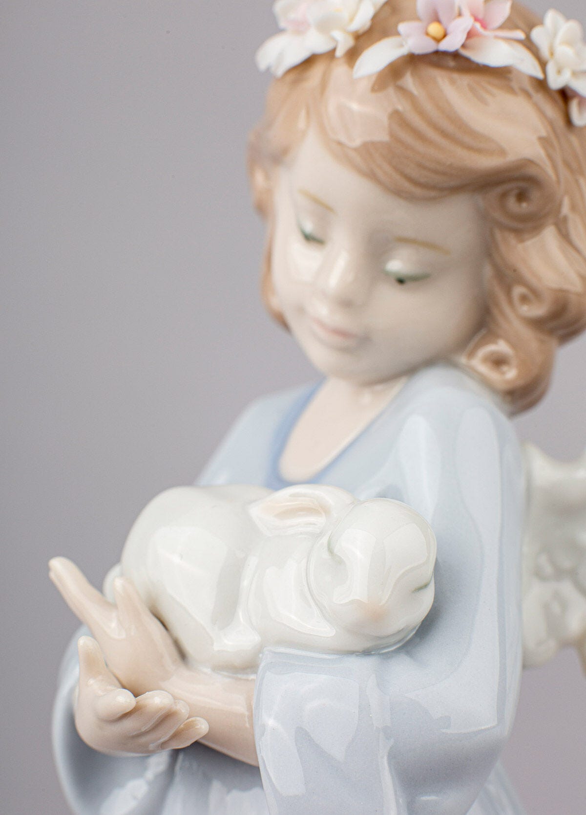 Lladro- Heavnly Harpist sale (Angel)