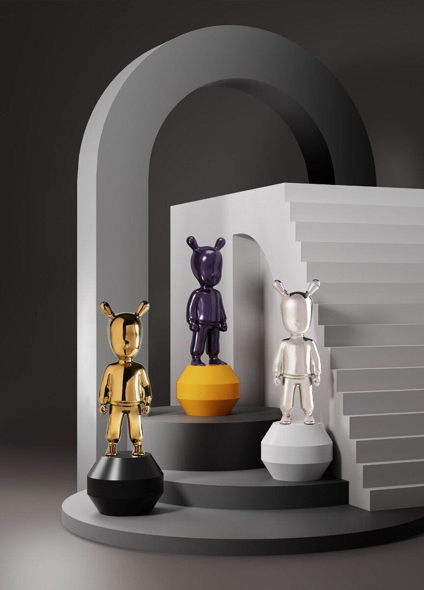 The Silver Guest -小 - Lladro-Japan