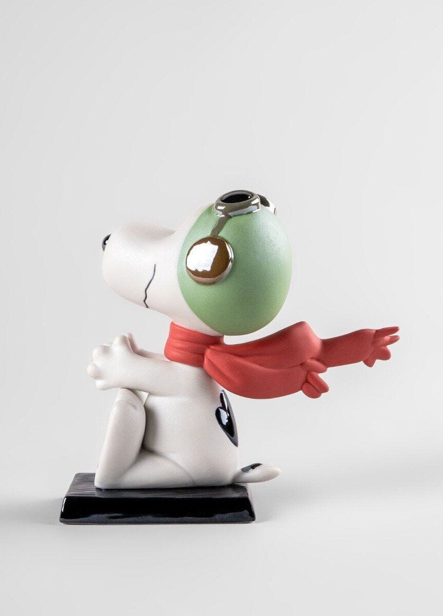 Snoopy™ Flying Ace Sculpture - Lladro-India