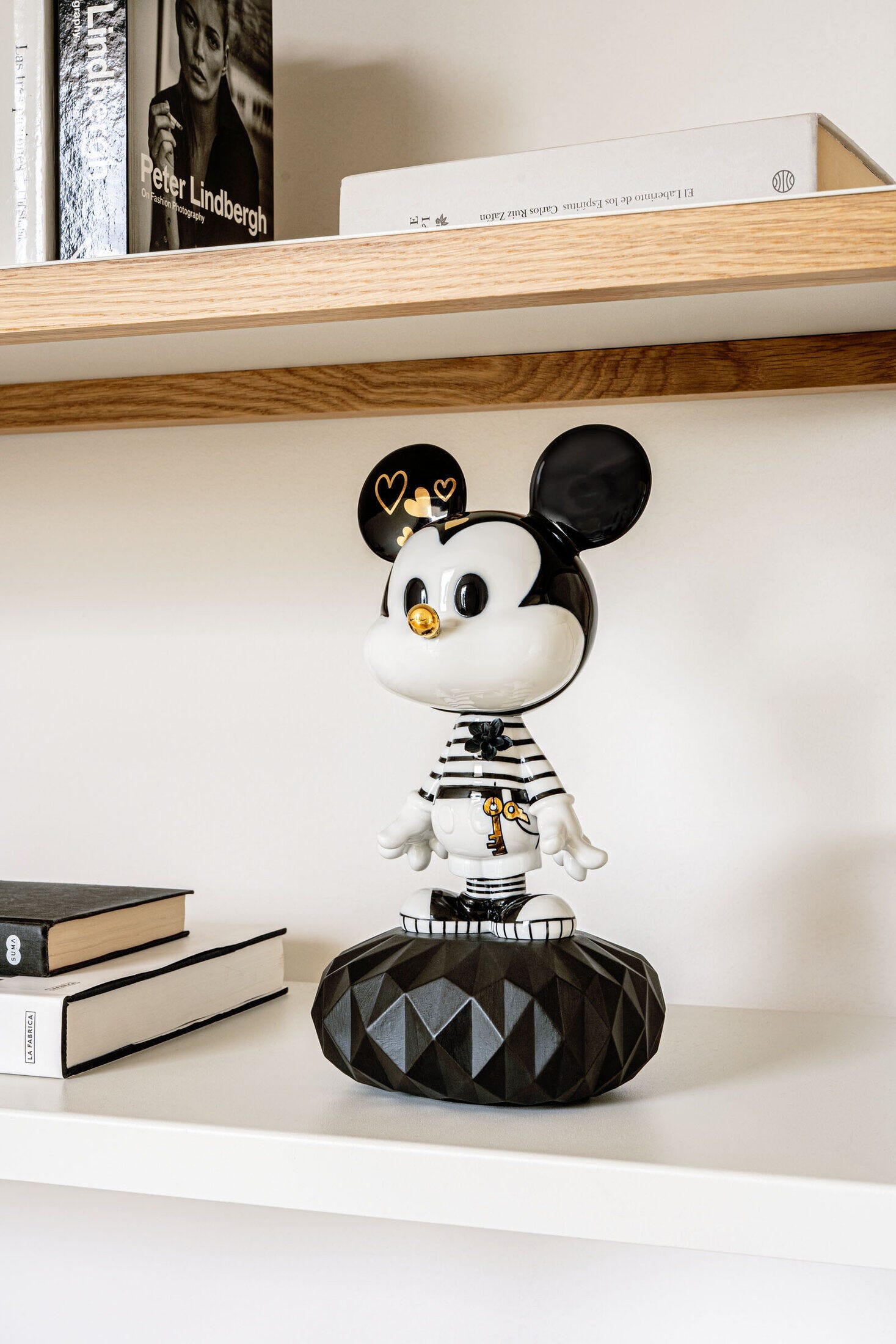 Mickey In Black & White - Lladro-Japan