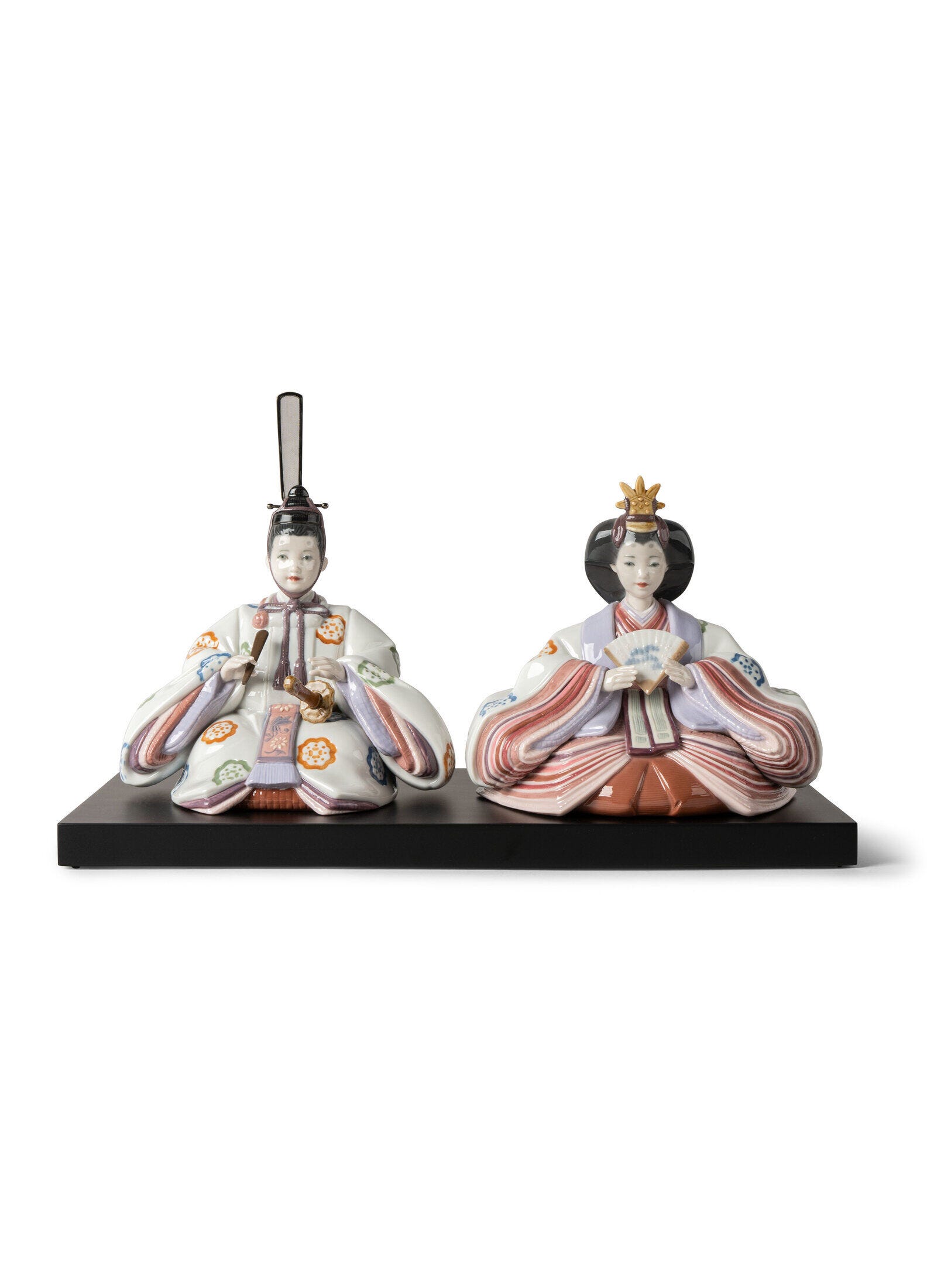 雛人形(花文様) =Limited Edition= - Lladro-Japan