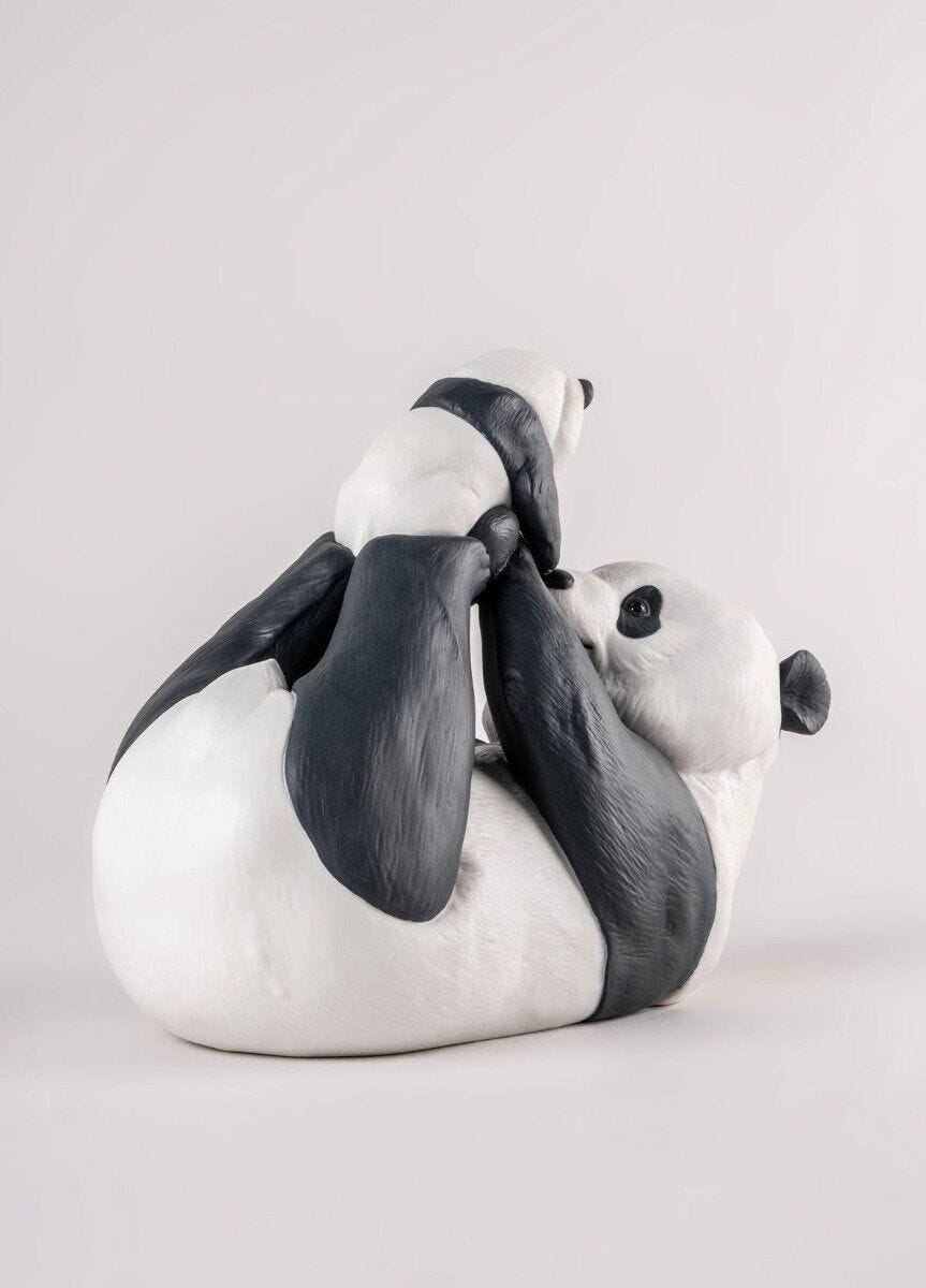 Mommy Panda Sculpture