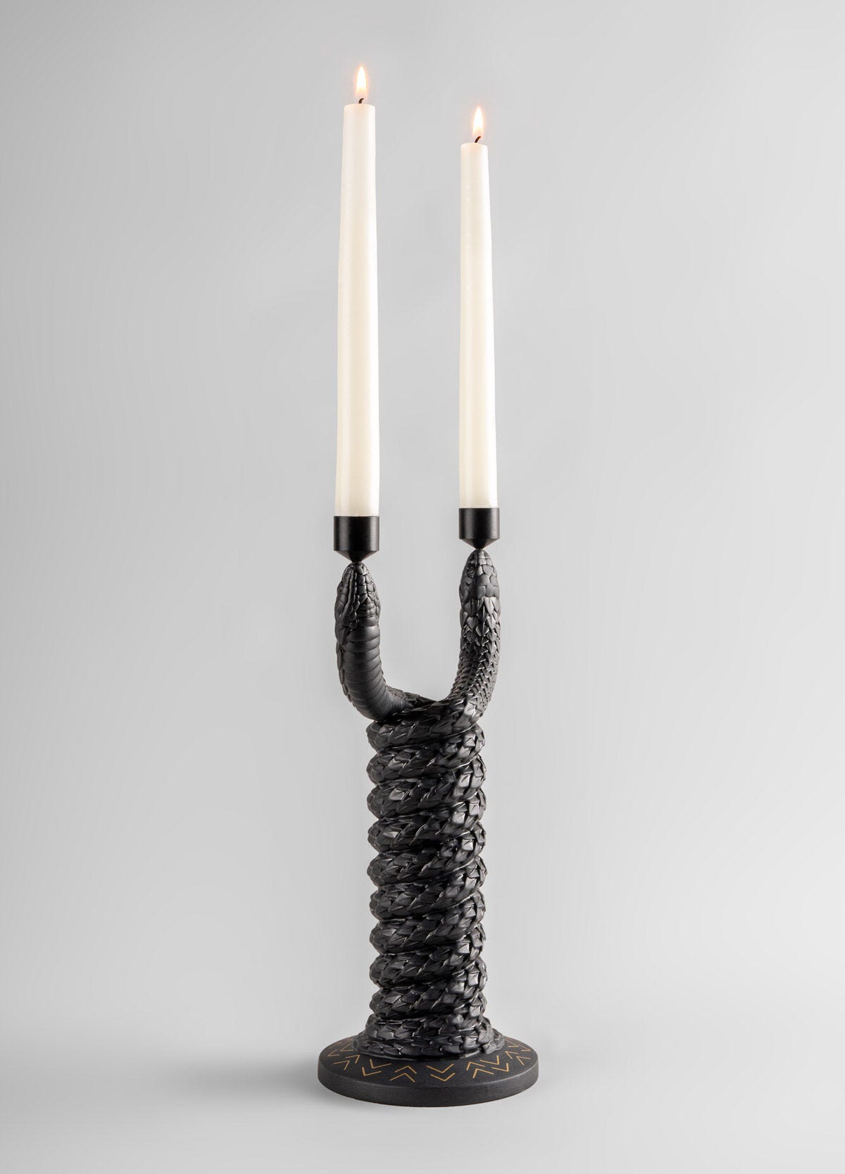 Snakes candleholder | Lladro Official JAPAN