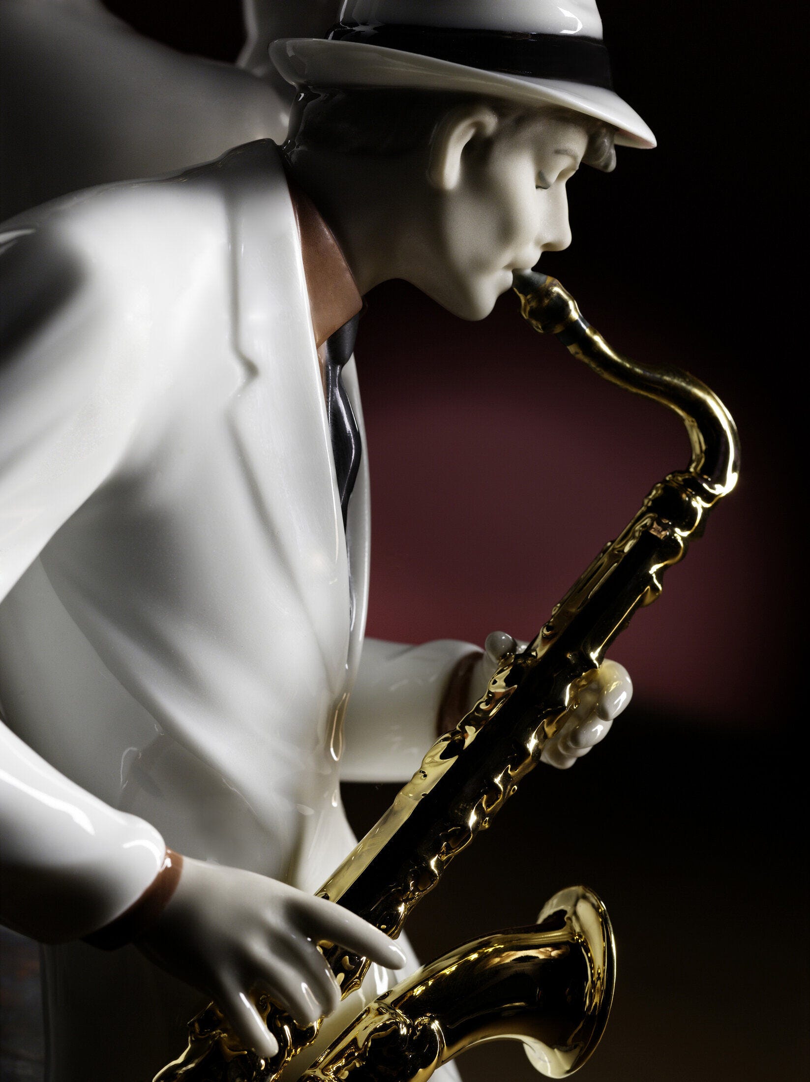 Lladro Jazz Trumpeter Figurine