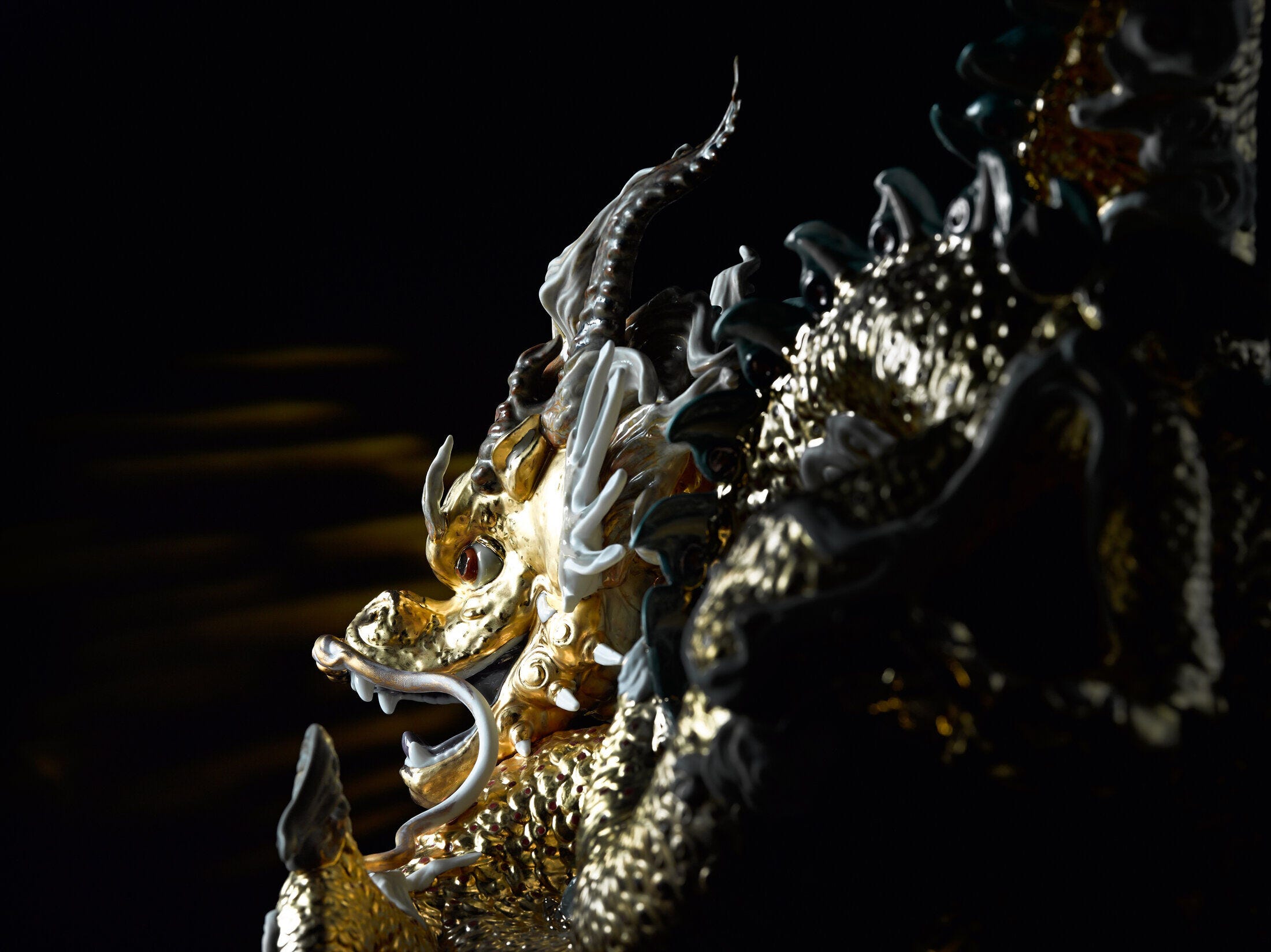 Protective Dragon sculpture