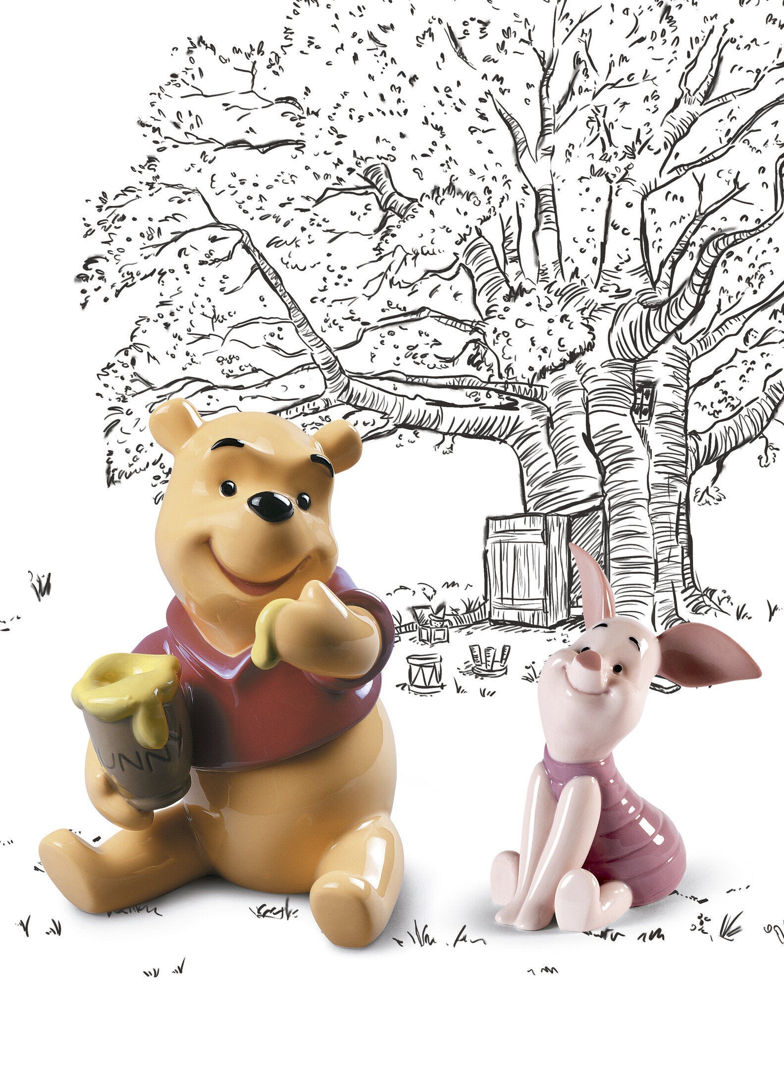 Winnie the Pooh Figurine - Lladro-Europe