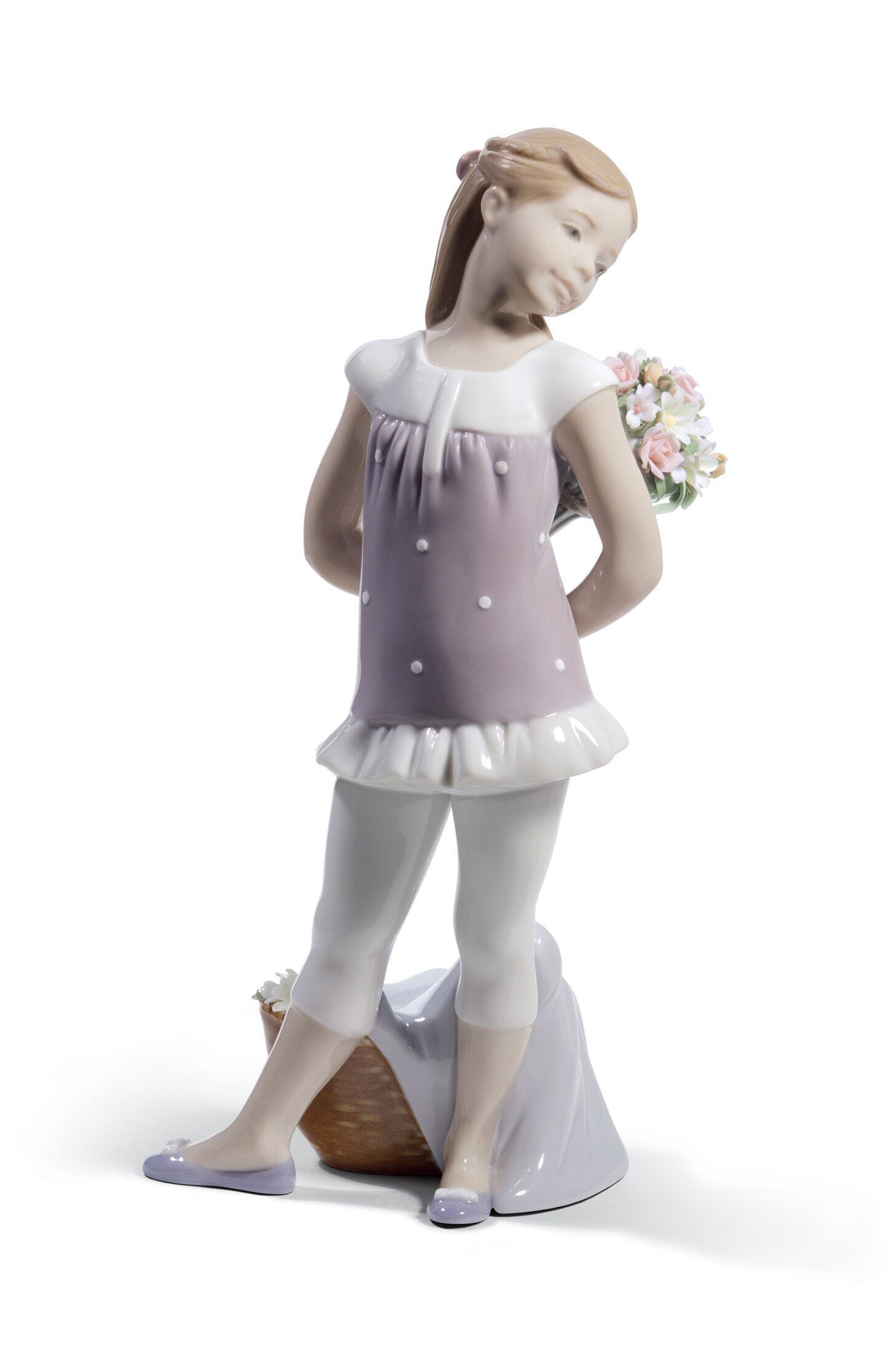 Your Favorite Flowers Girl Figurine