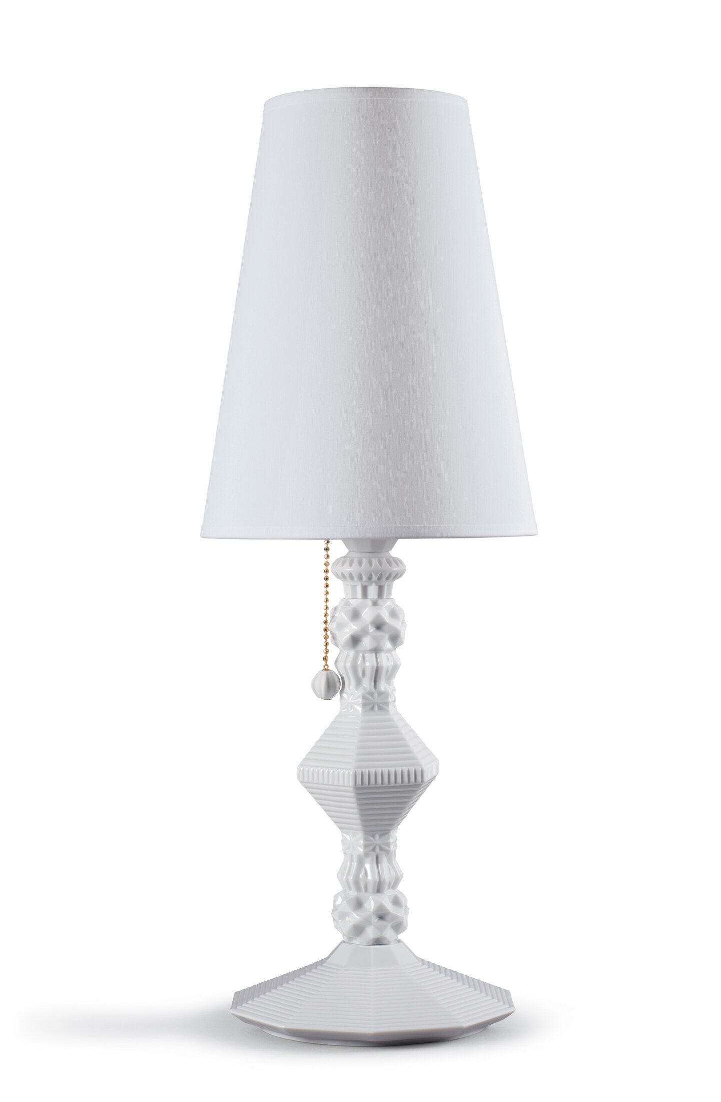Belle de Nuit Table Lamp. White (US) - Lladro-Canada