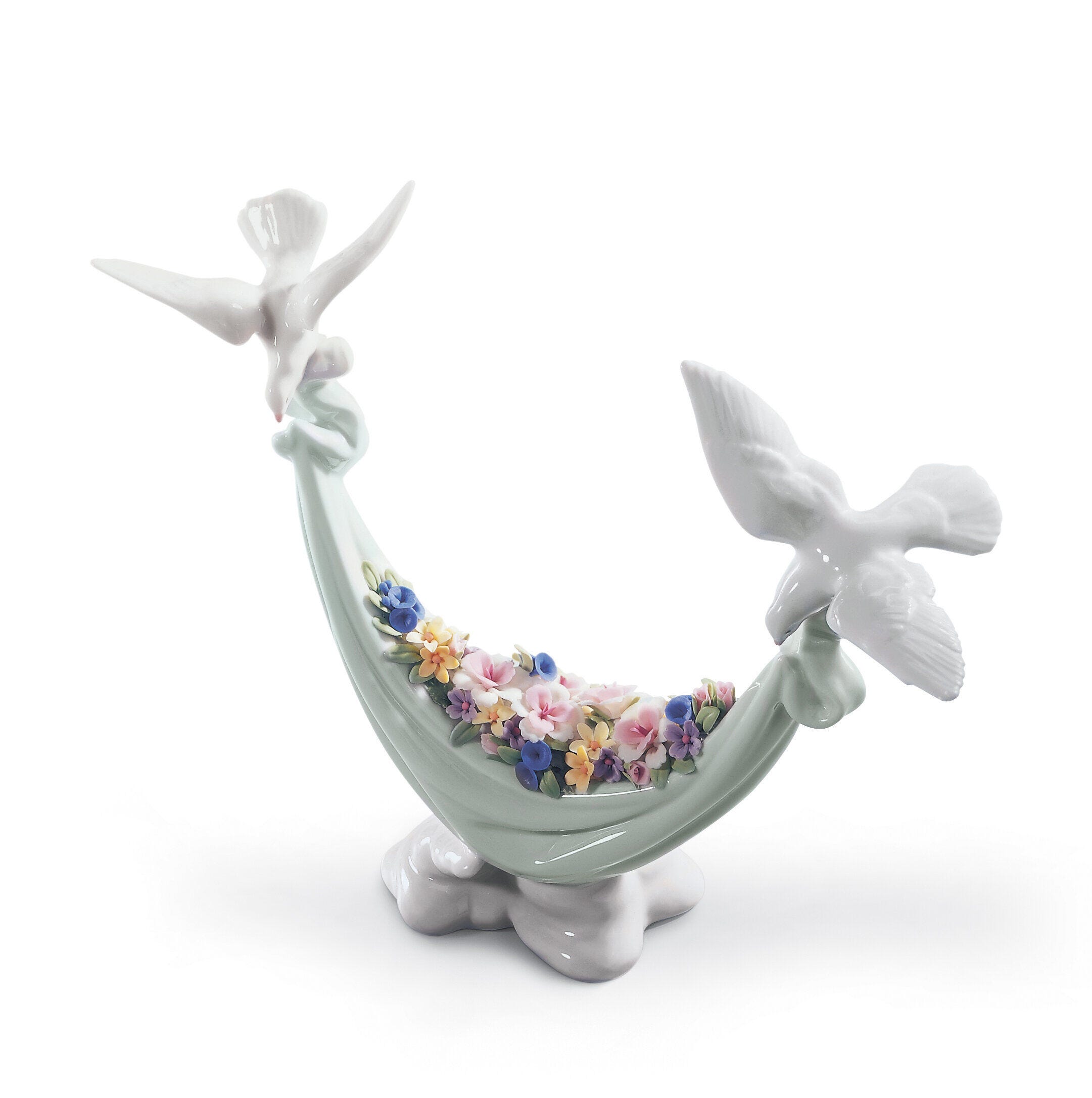 平和の花かご - Lladro-Japan