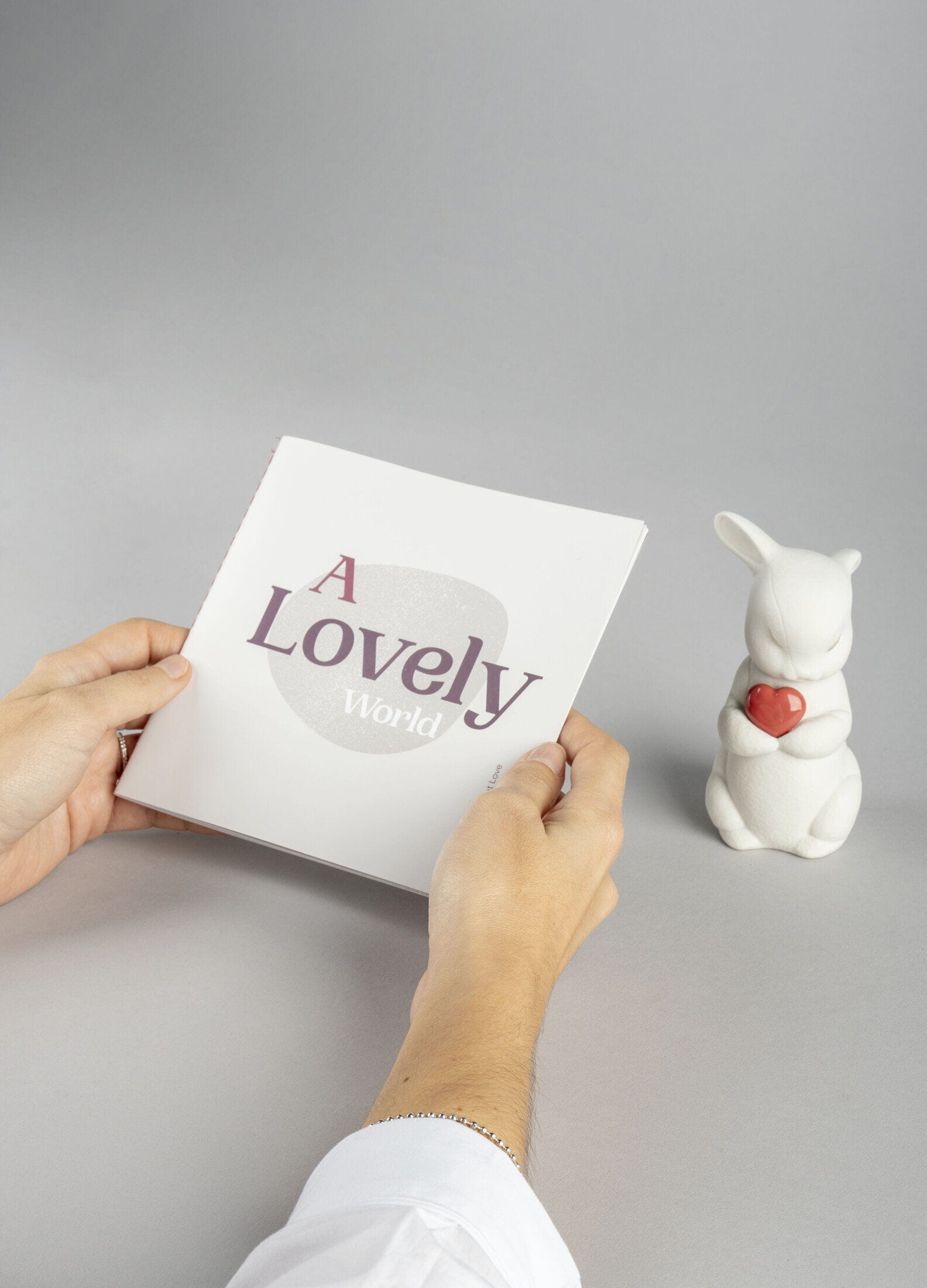 Puffy-Generous Rabbit Figurine