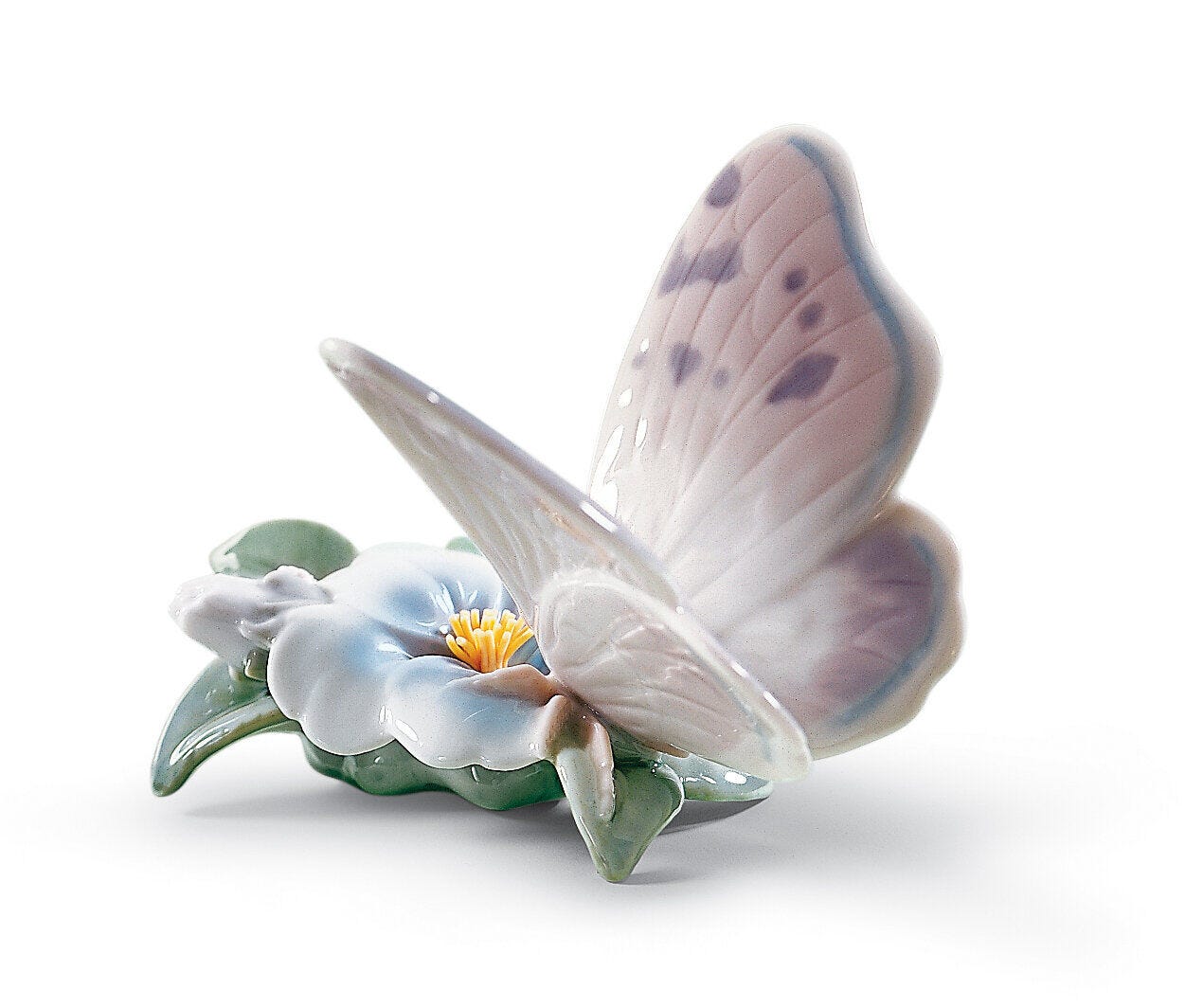 花と蝶々 II - Lladro-Japan