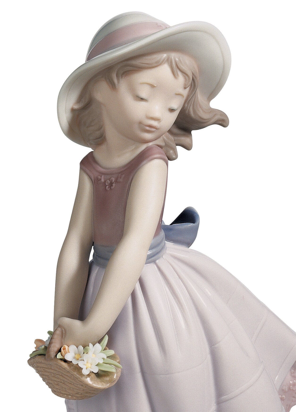 Pretty innocence Girl Figurine - Lladro-USA