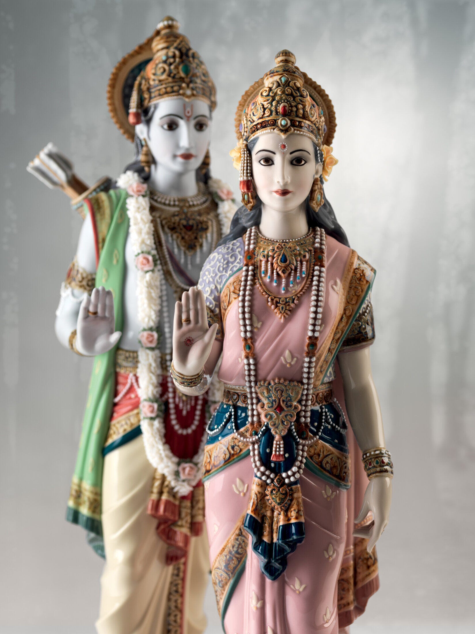 Rama and Sita Sculpture. Limited Edition - Lladro-Europe