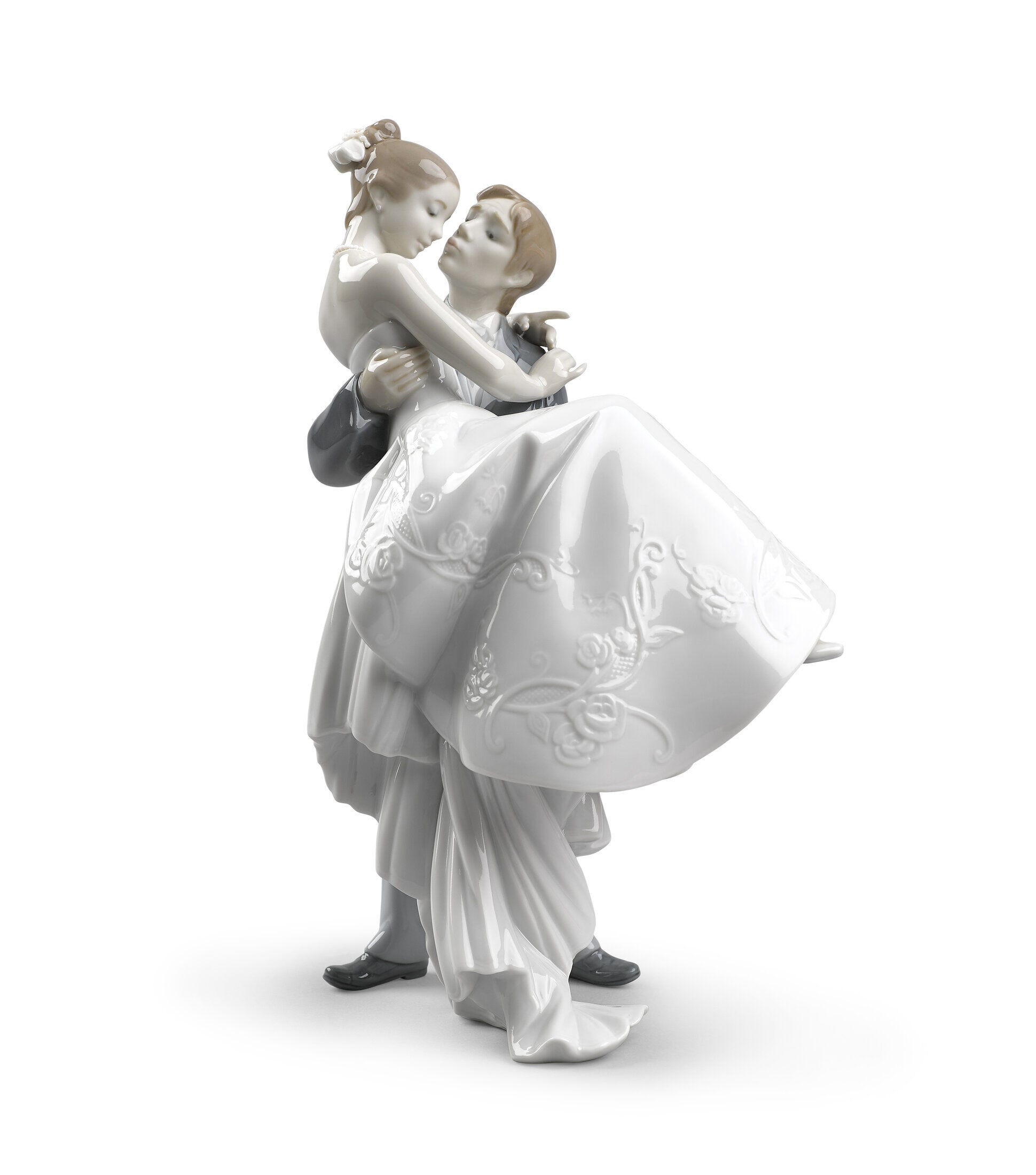  Lladro 01008353 Oh Happy Days Retired Glased Porcelain Figurine  New : Home & Kitchen