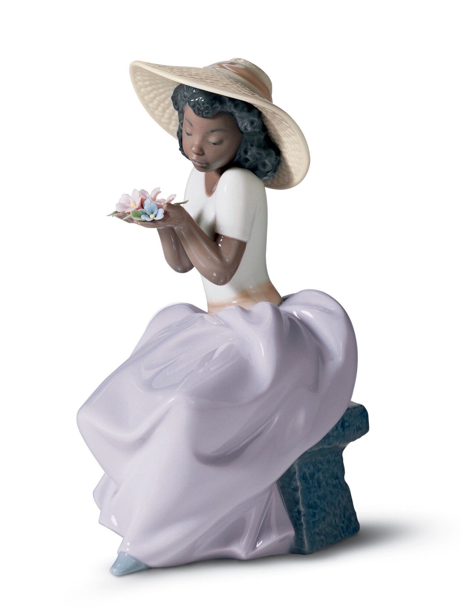 Sweet Fragrance Girl Figurine - Lladro-USA