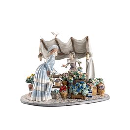 フラワーマーケット =Limited Edition= - Lladro-Japan