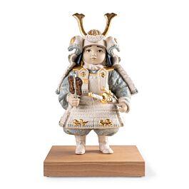 Warrior boy Sculpture. White. Limited Edition | Lladró Official JAPAN