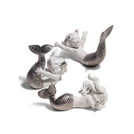 Set Silver Mermaids