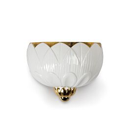 Oyster shell wall deals sconce