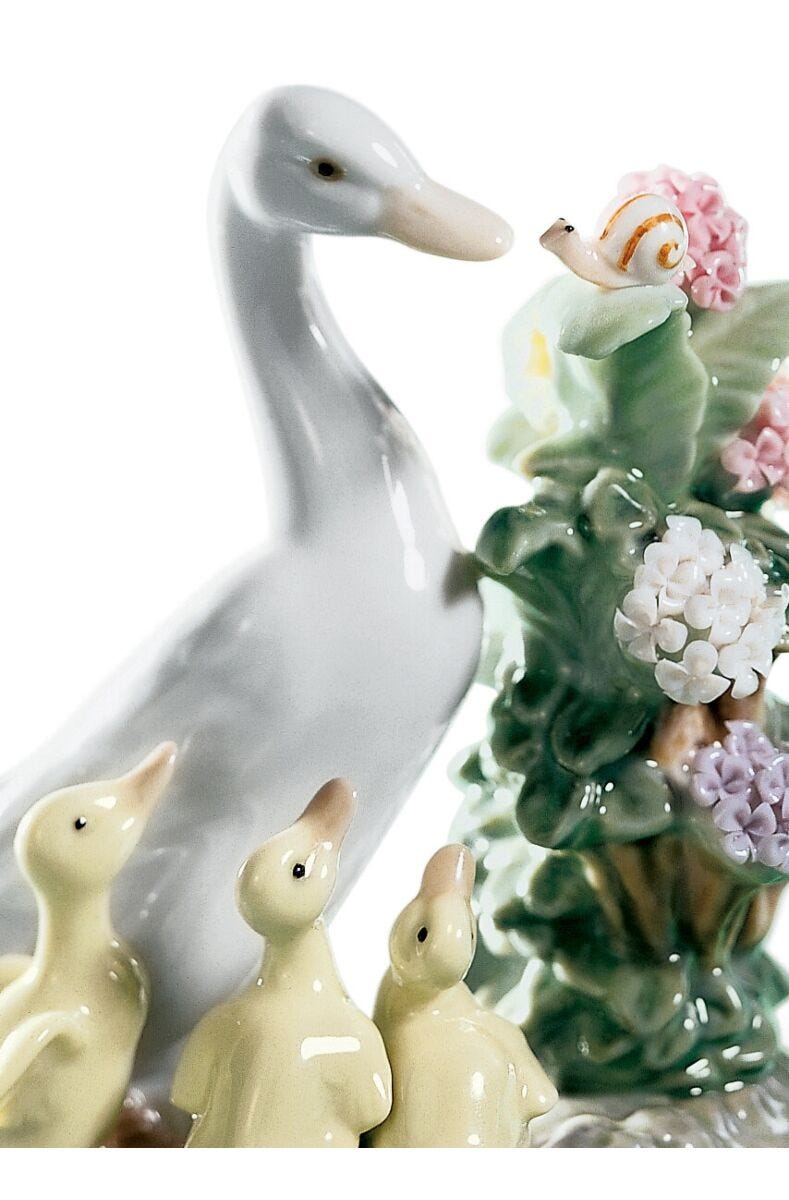 How Do You Do Duck Figurine - Lladro-USA