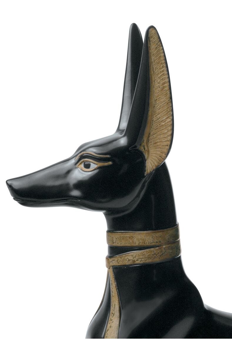 Anubis Dog Figurine - Lladro-USA