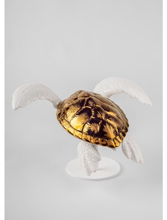 lladro sea turtle