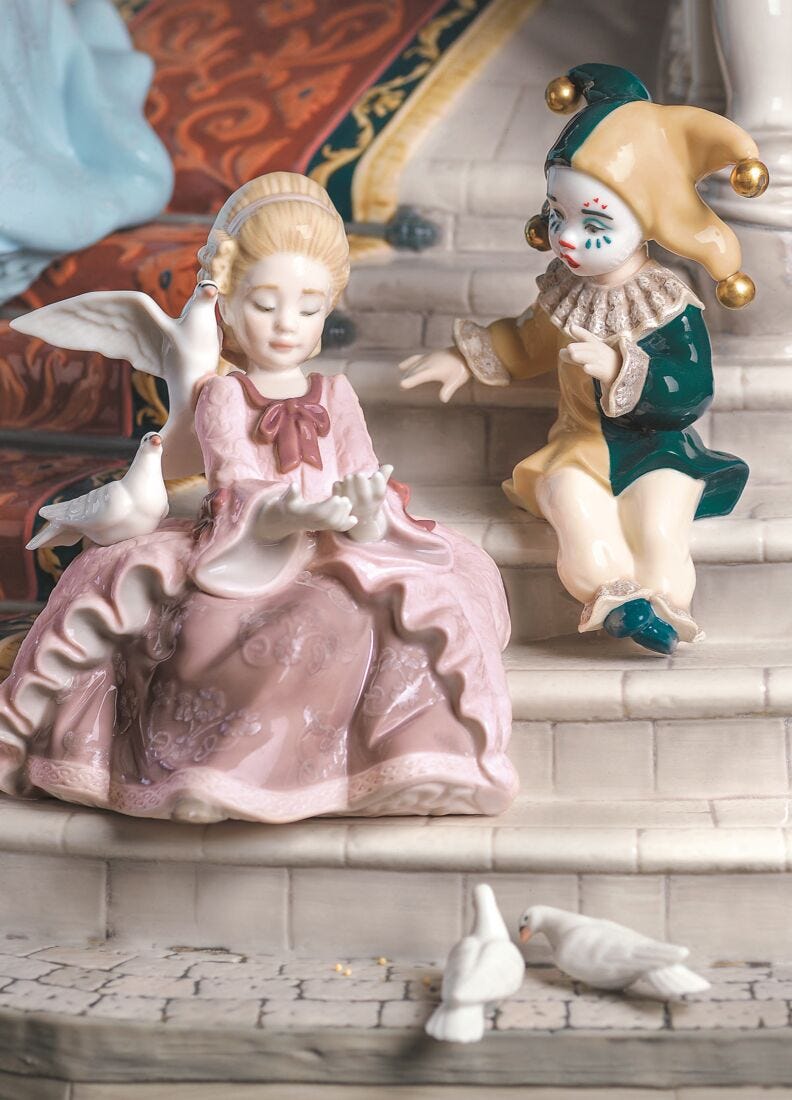 Carnival in Venice Sculpture. Limited Edition in Lladró