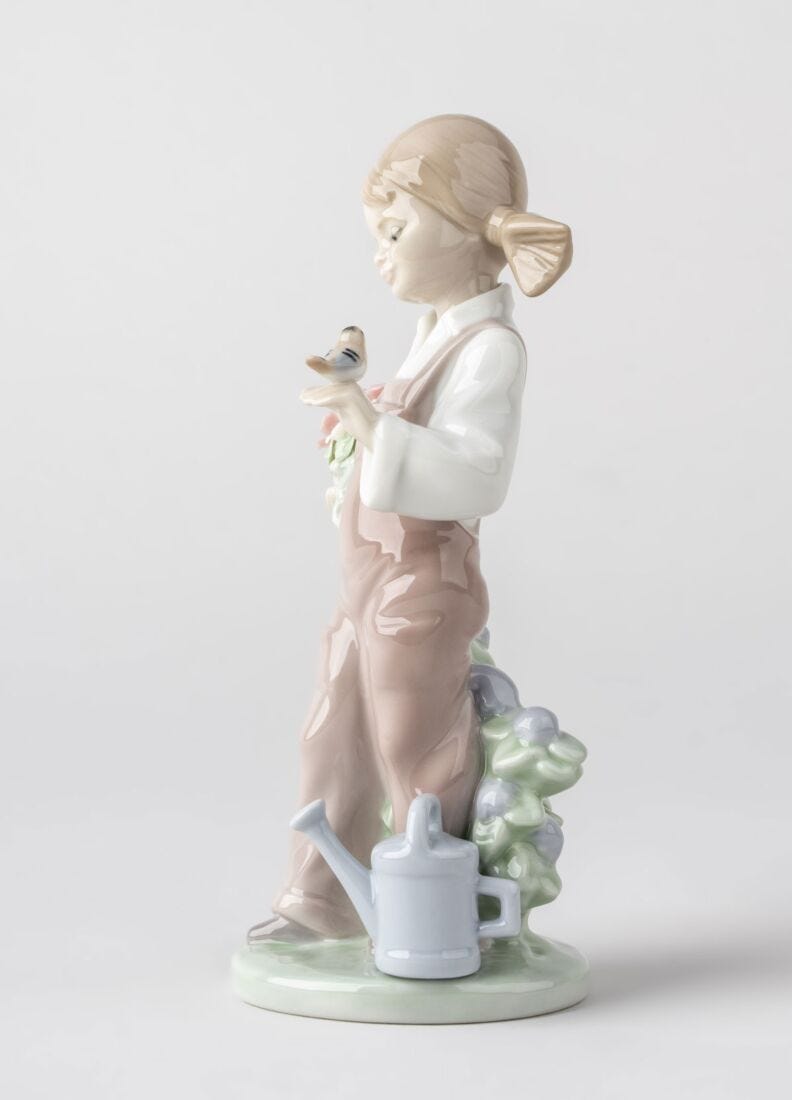 Spring Girl Figurine in Lladró