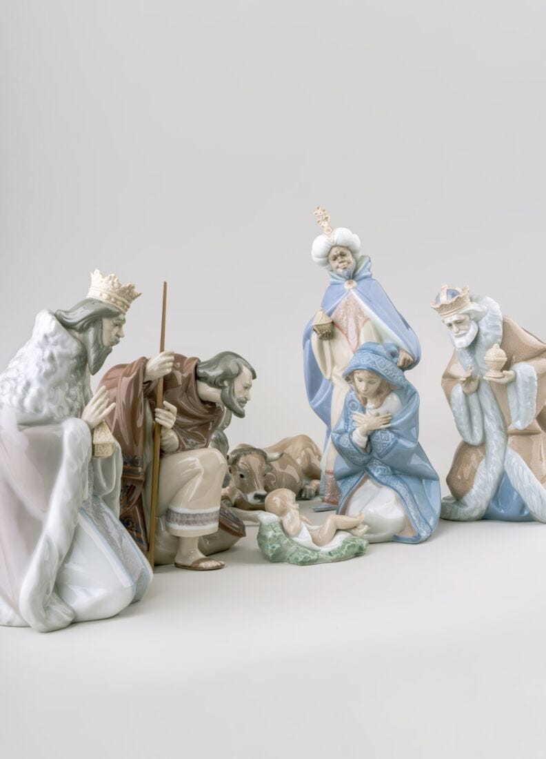 Saint Joseph Nativity Figurine-II in Lladró