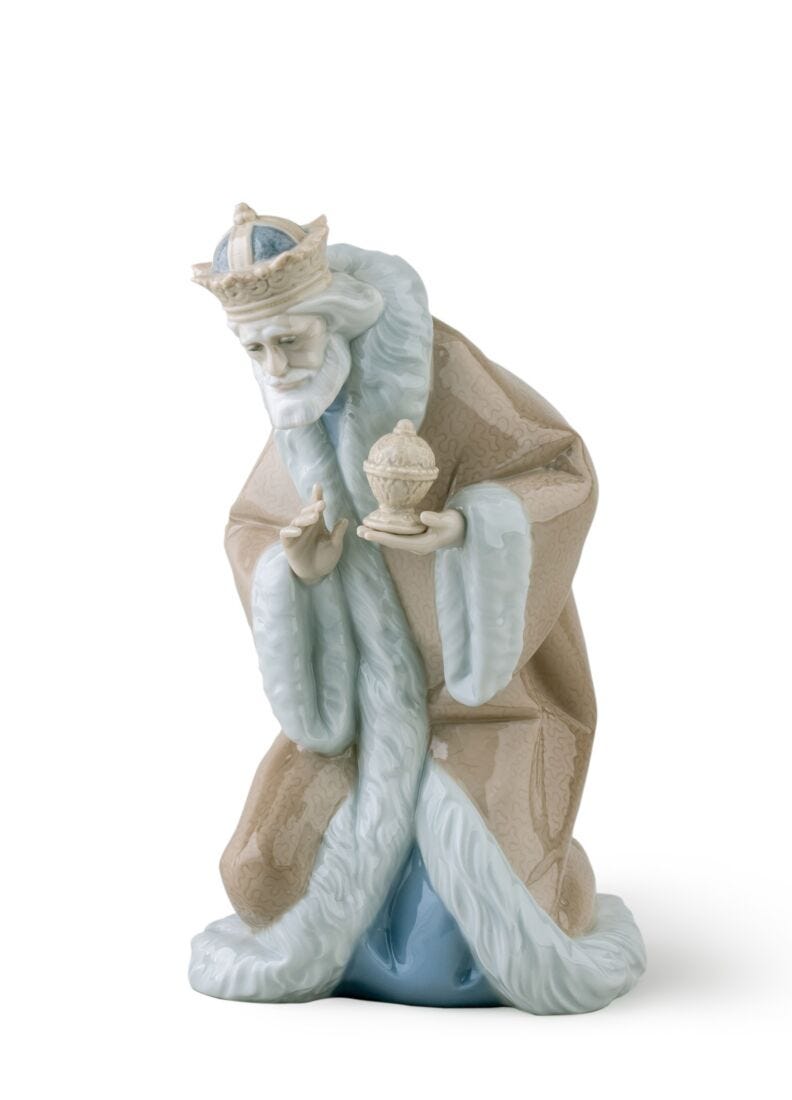 King Melchior Nativity Figurine-II in Lladró