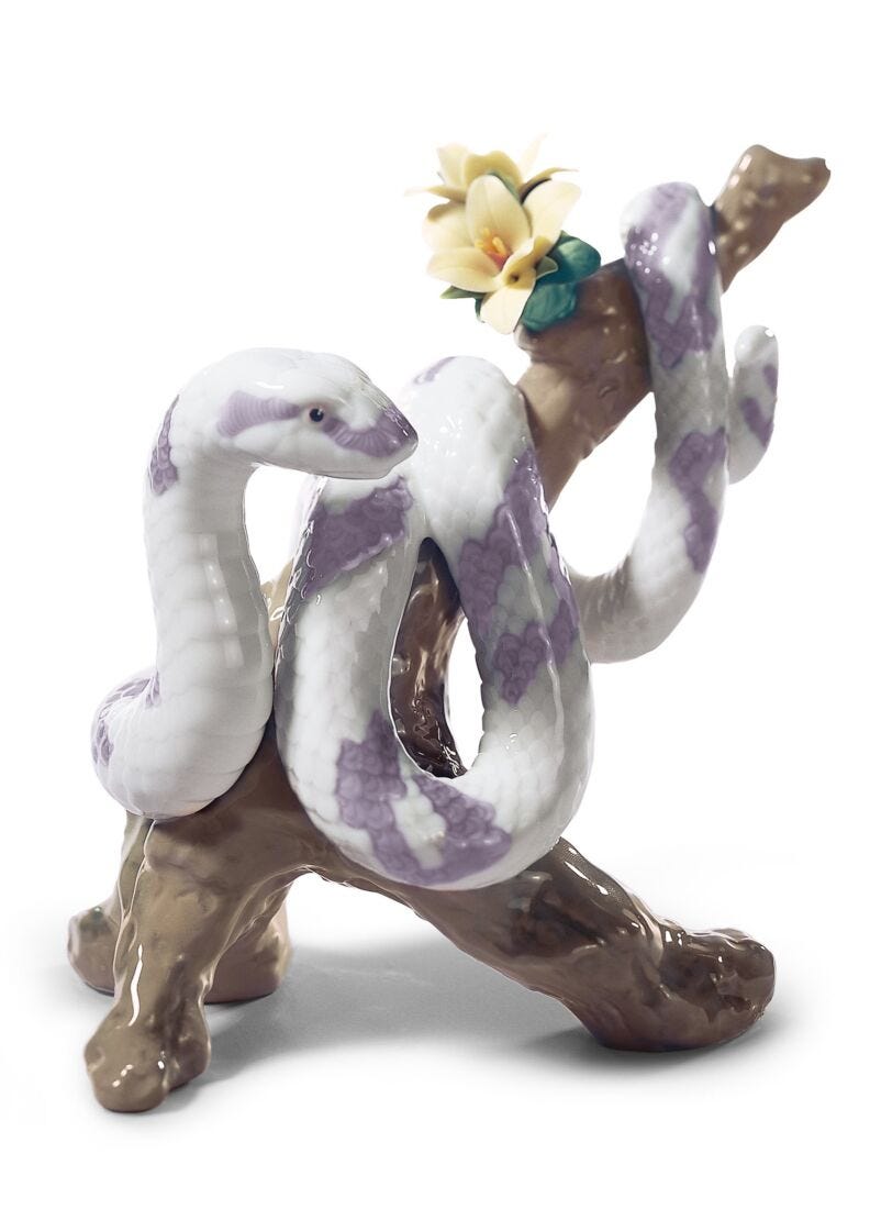 The Snake Figurine in Lladró