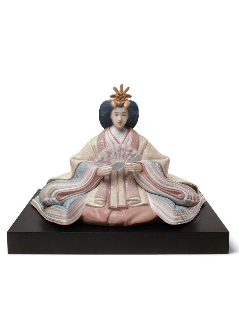 Hina Dolls Empress Figurine in Lladró