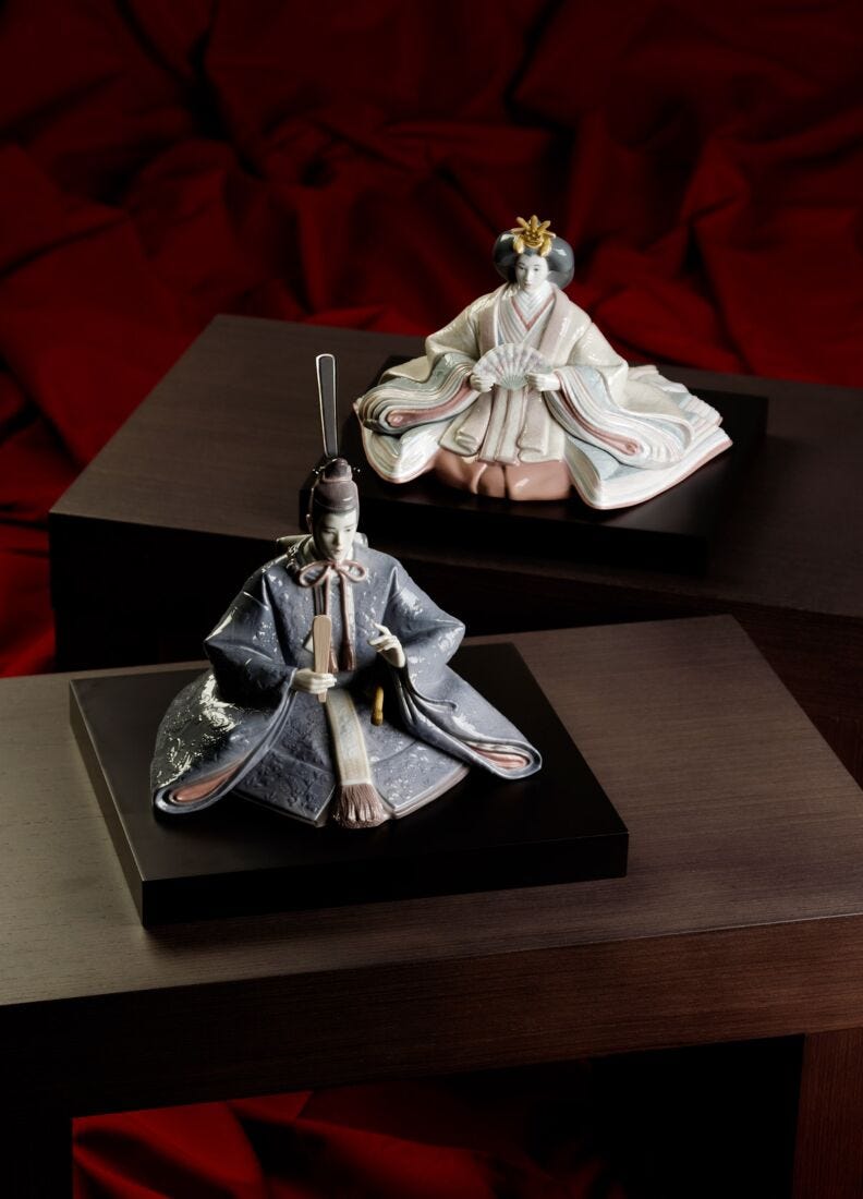 Hina Dolls Empress Figurine in Lladró