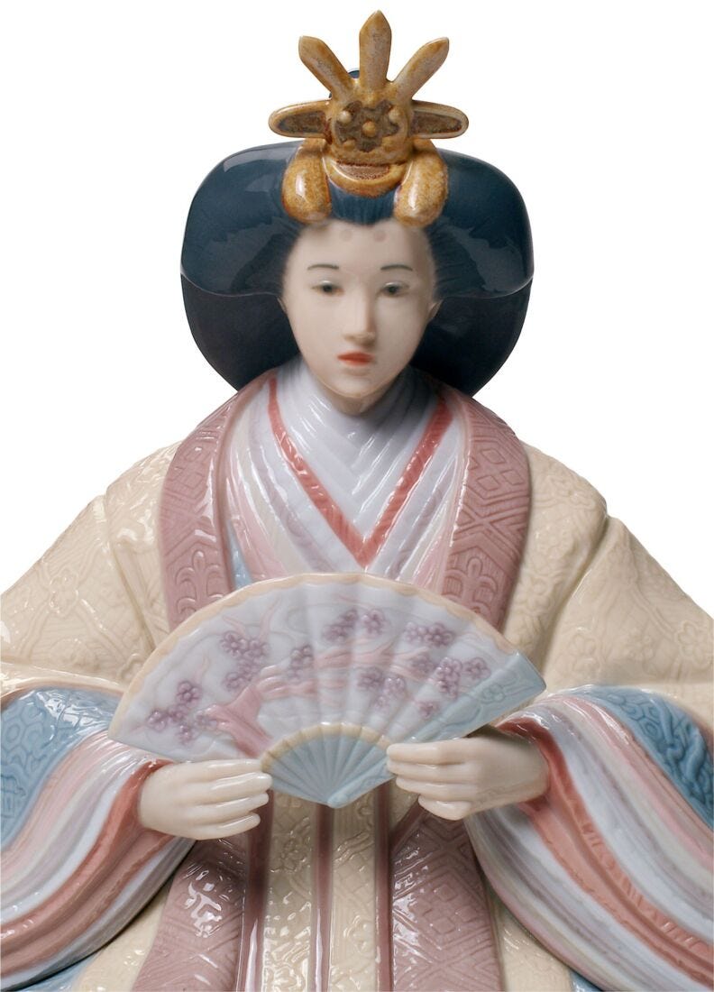 Hina Dolls Empress Figurine in Lladró