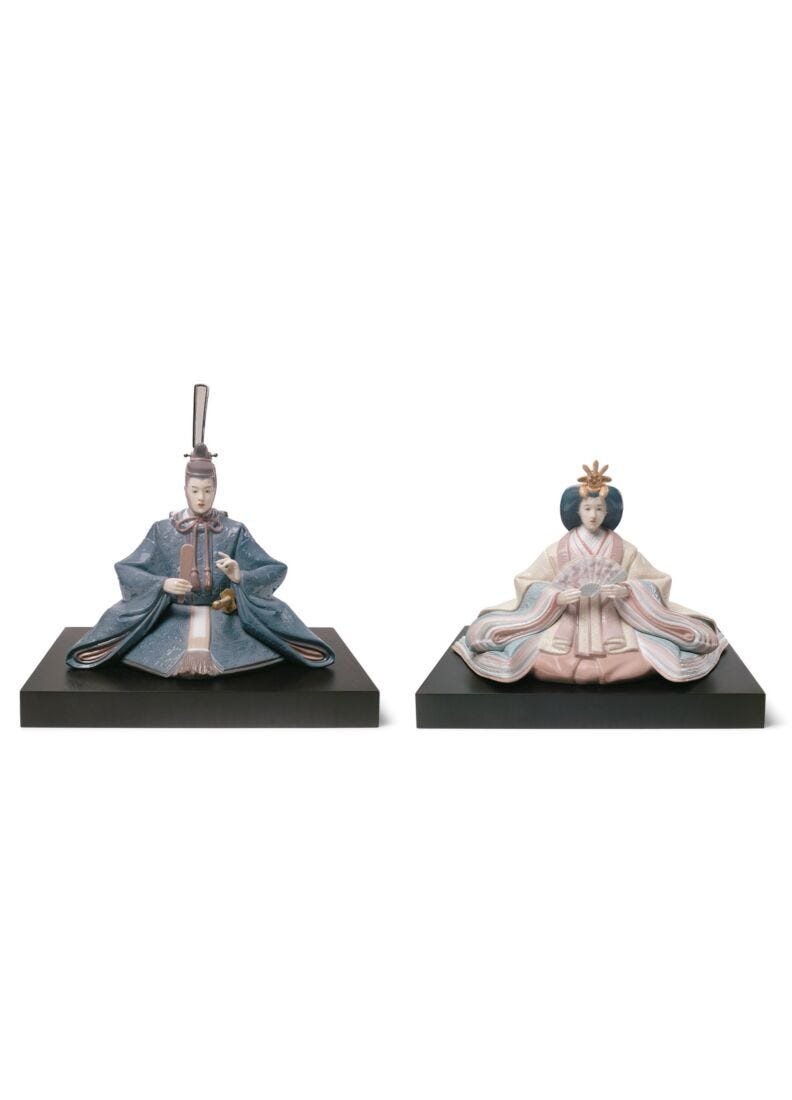 Hina Dolls Empress Figurine in Lladró