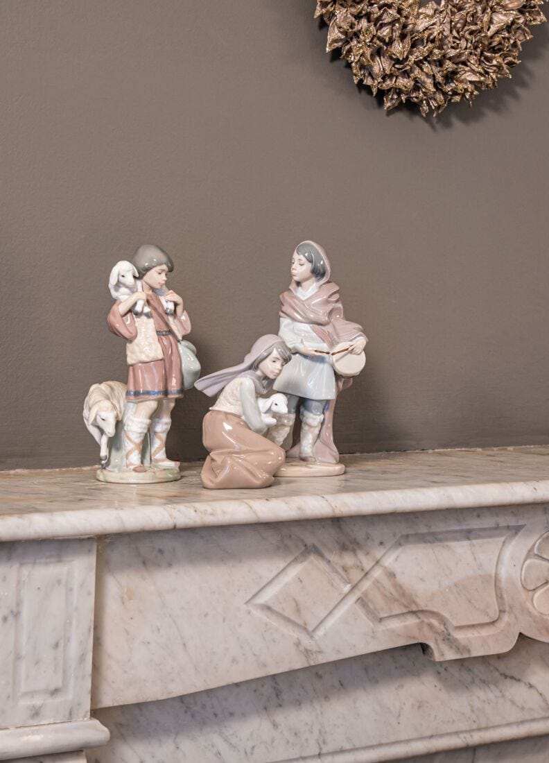 Drummer Boy Nativity Figurine in Lladró