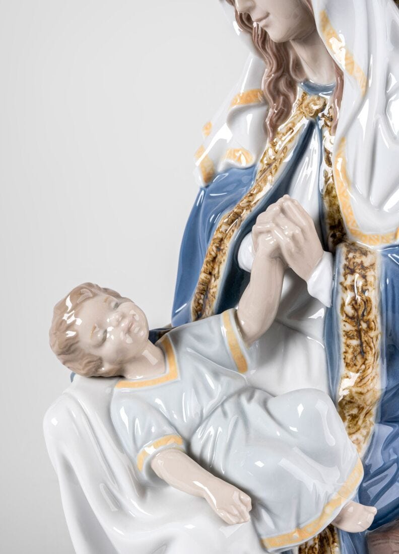 Our Lady of Divine Providence Figurine in Lladró