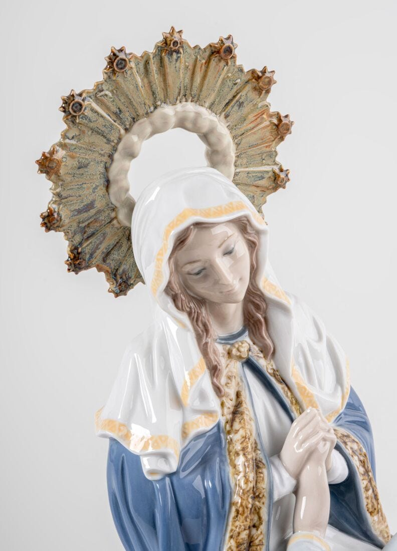 Our Lady of Divine Providence Figurine in Lladró