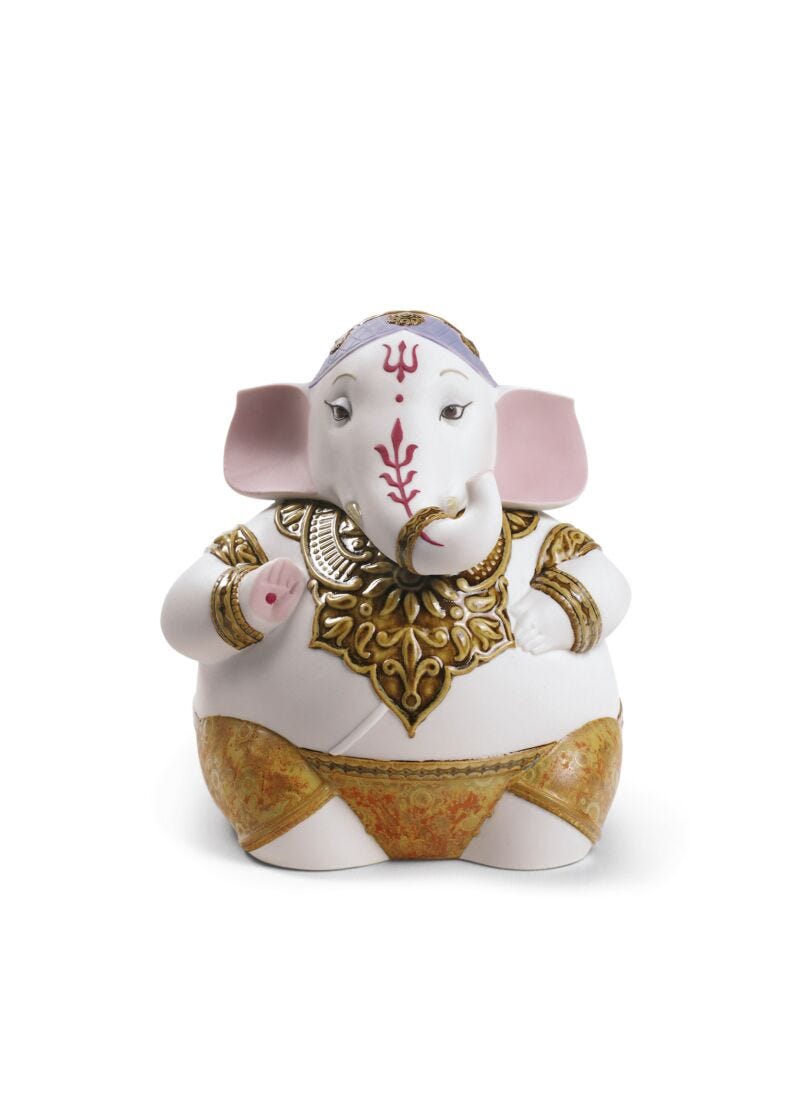 Ganesha Figurine in Lladró