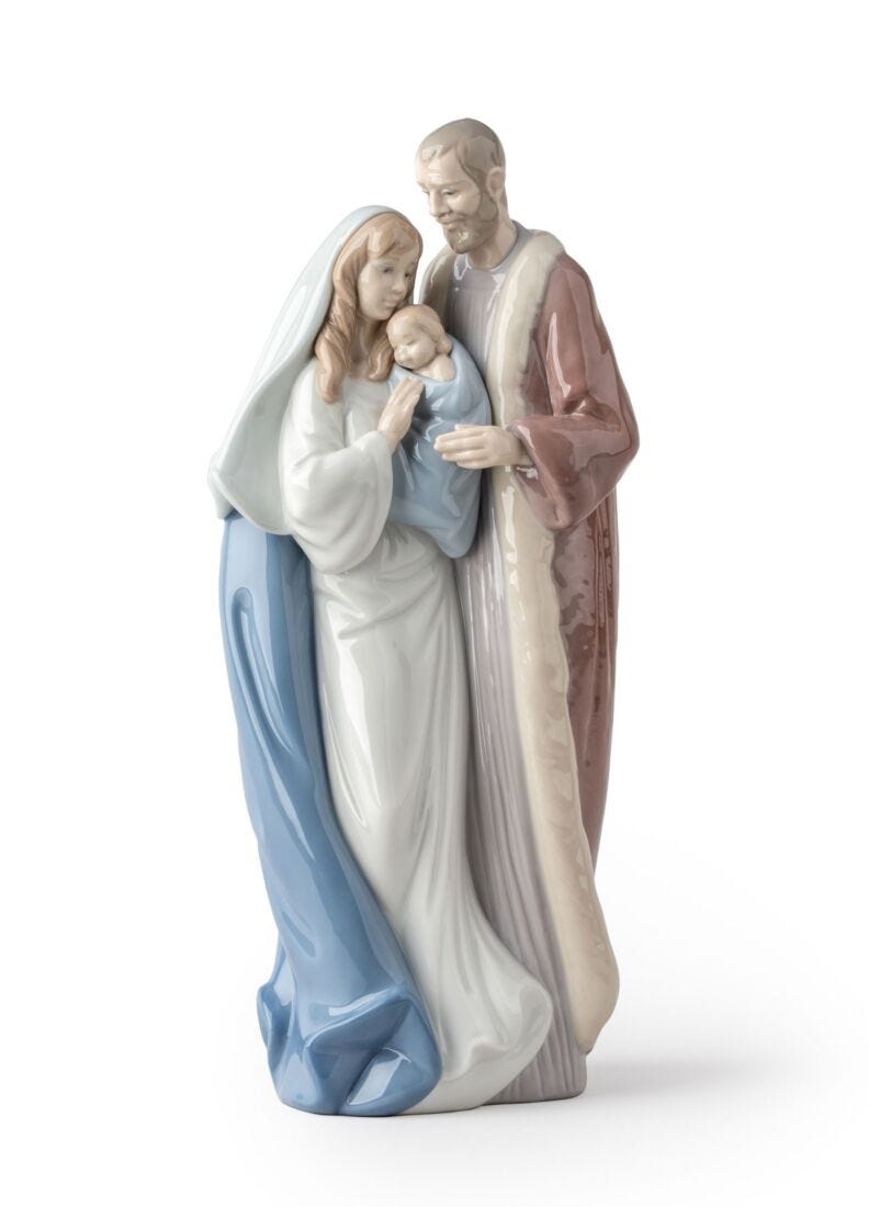 Blessed Family Figurine in Lladró