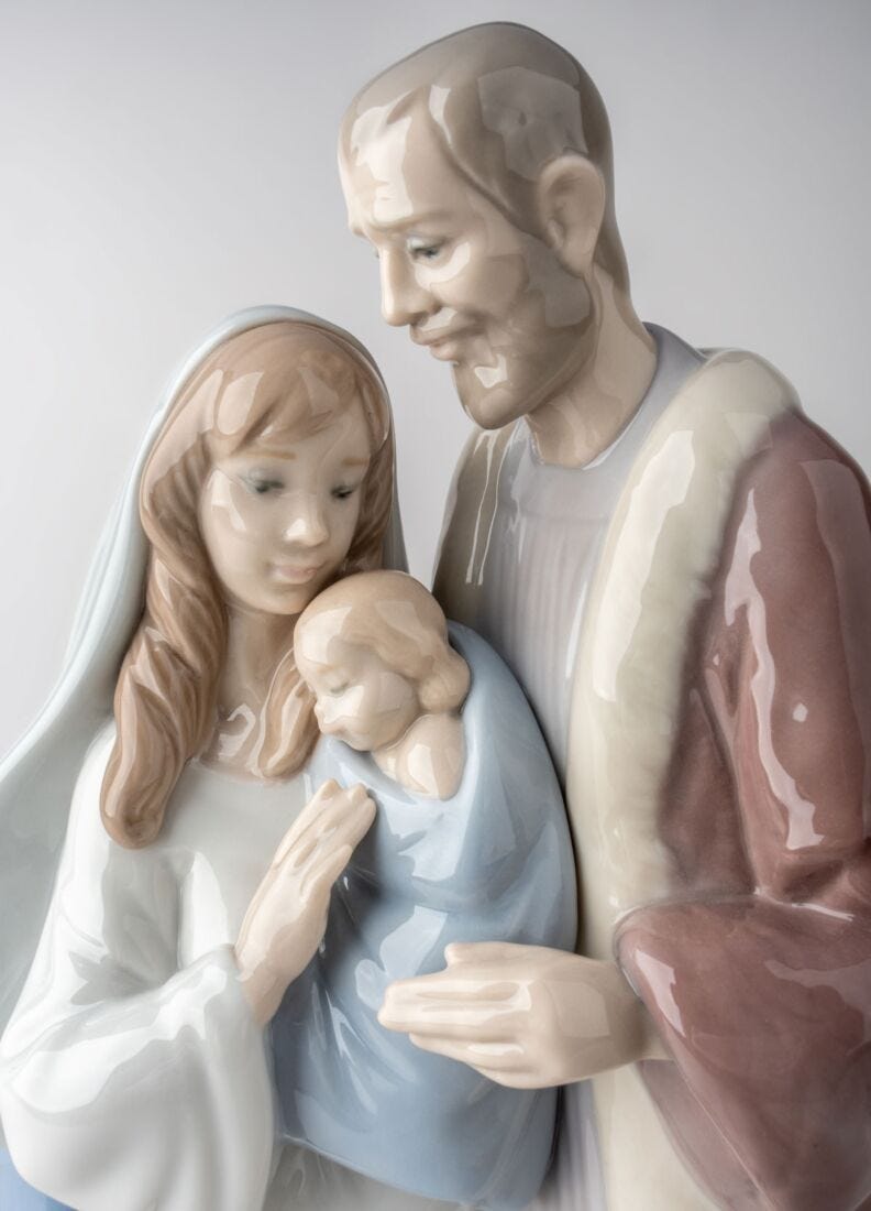 Blessed Family Figurine in Lladró