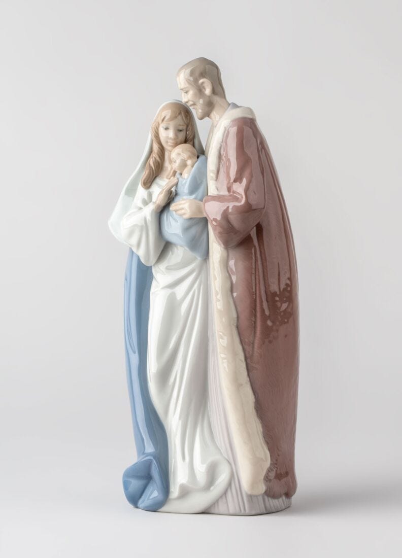 Blessed Family Figurine in Lladró