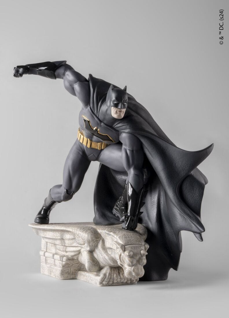 Batman Sculpture. Limited Edition - Lladro-USA