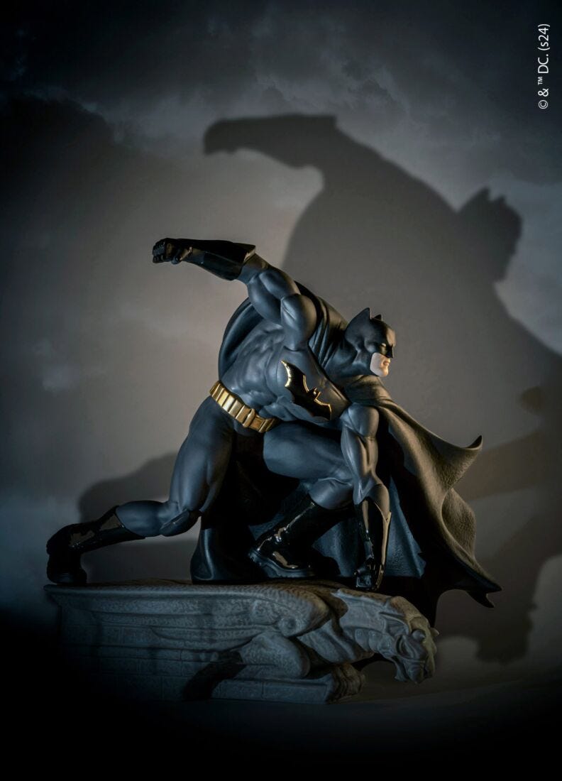 Batman Sculpture. Limited Edition - Lladro-USA