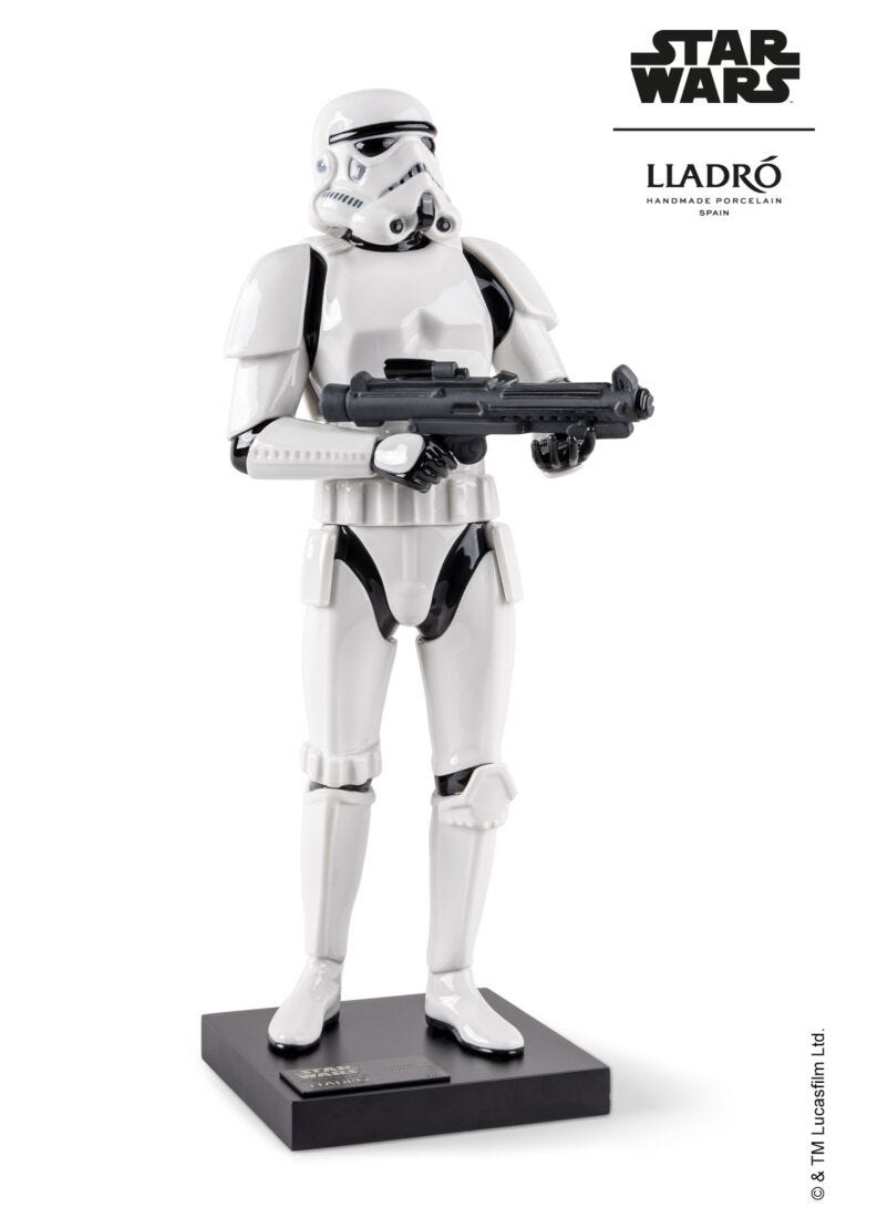 Stormtrooper™ Sculpture. Limited Edition in Lladró