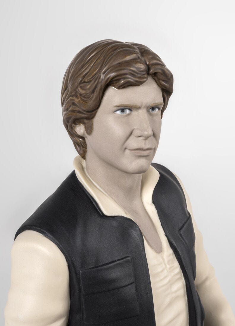 Han Solo™ Sculpture. Limited Edition in Lladró