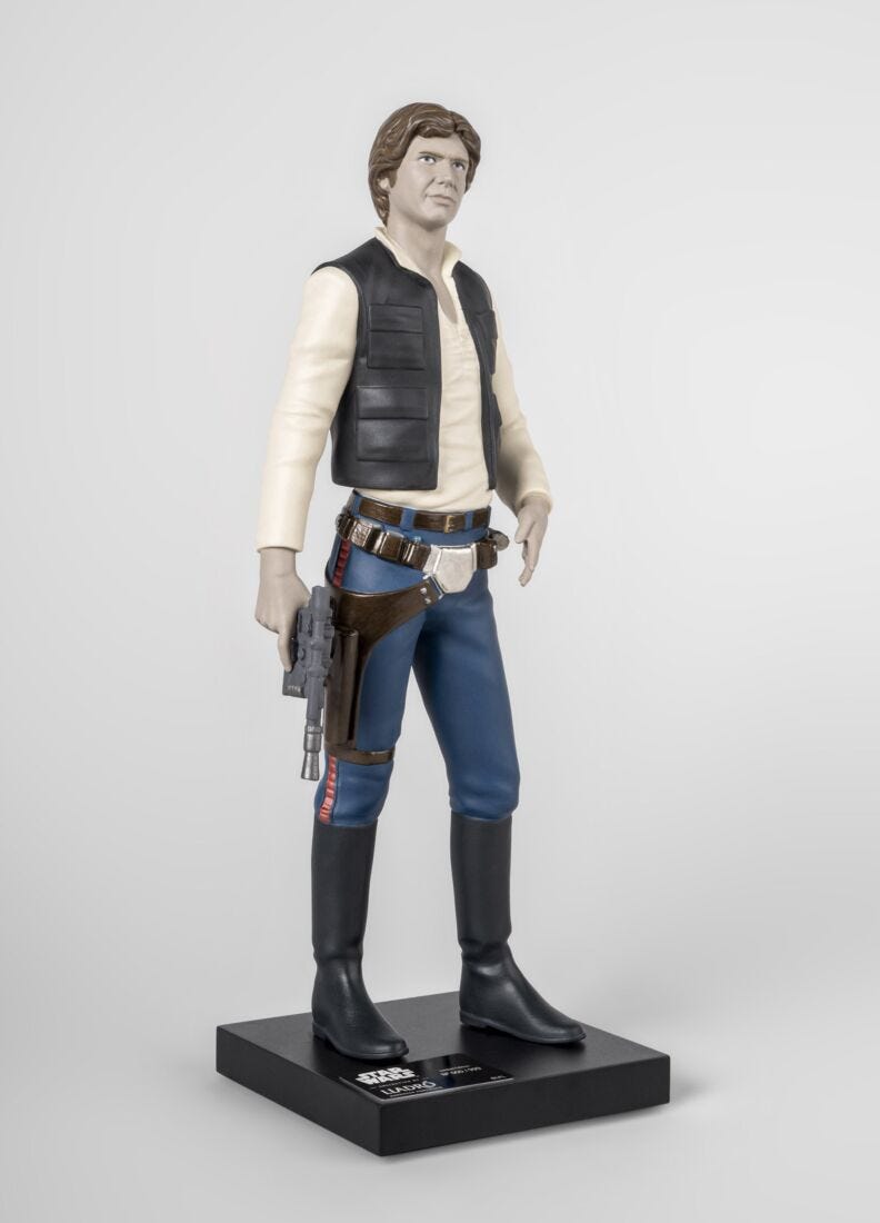 Han Solo™ Sculpture. Limited Edition in Lladró