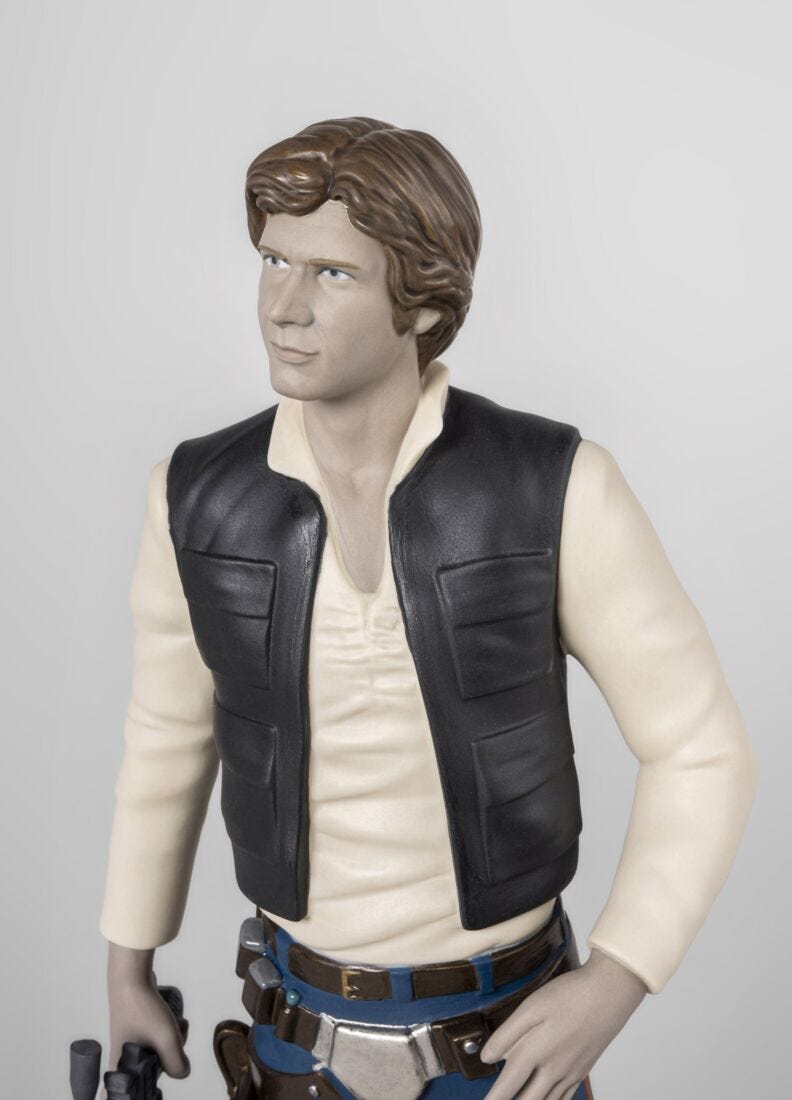 Han Solo™ Sculpture. Limited Edition in Lladró