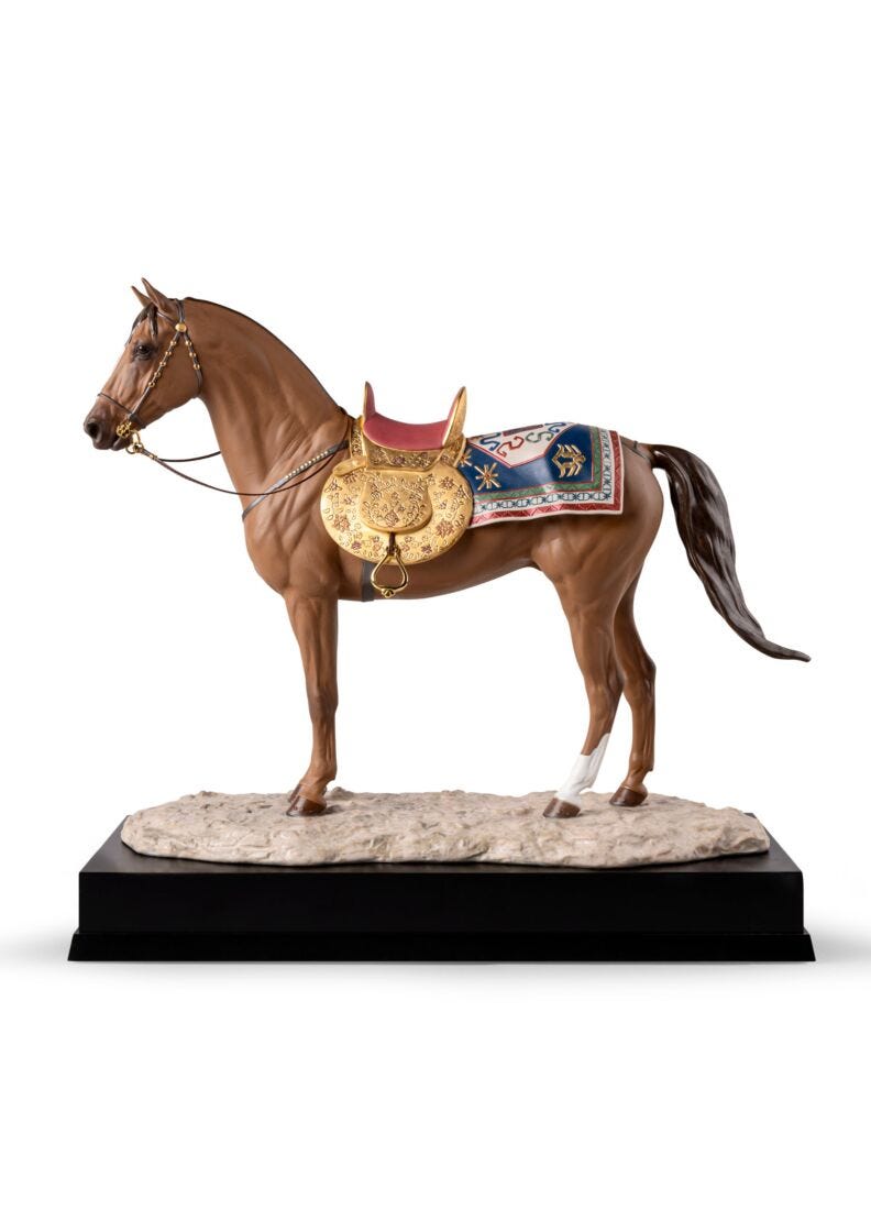 Karabakh horse Sculpture. Limited Edition in Lladró